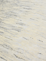 Luvane Hand-knotted Wool & Bamboo Silk Rug - Beige