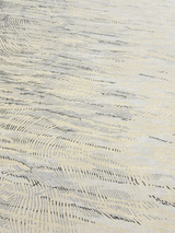 Luvane Hand-knotted Wool & Bamboo Silk Rug - Beige