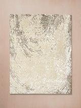 Ferona Hand-knotted Wool & Bamboo Silk Rug - Beige