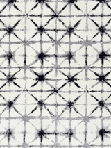 Revon Hand-knotted Wool & Bamboo Silk Rug - Charcoal