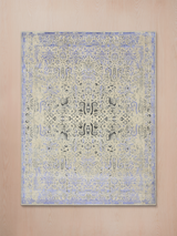Reza Wool & Bamboo Silk Hand-Knotted Rug