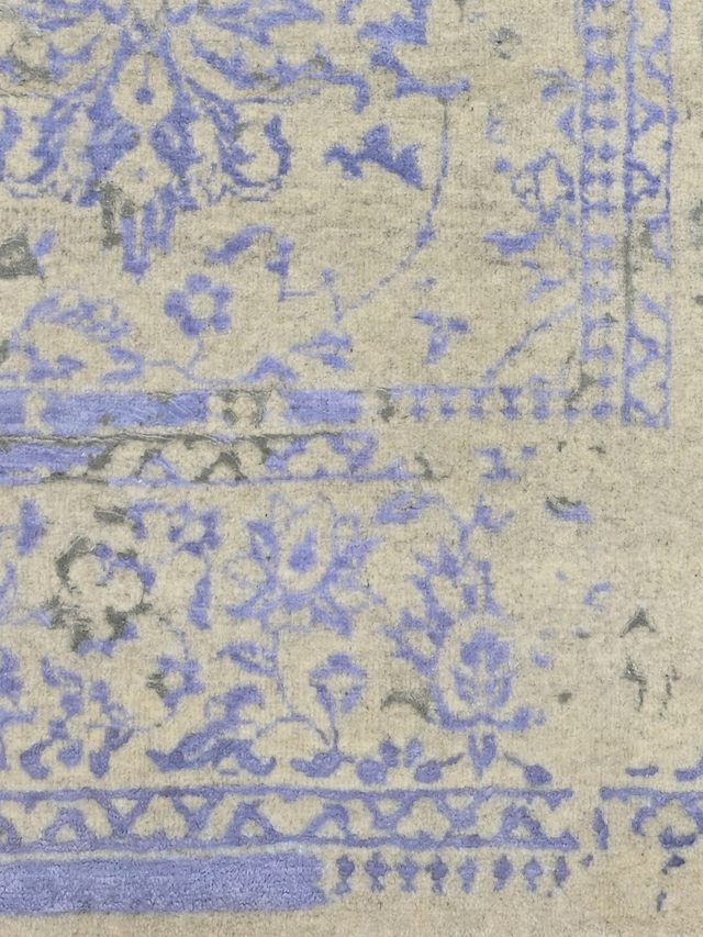 Reza Wool & Bamboo Silk Hand-Knotted Rug