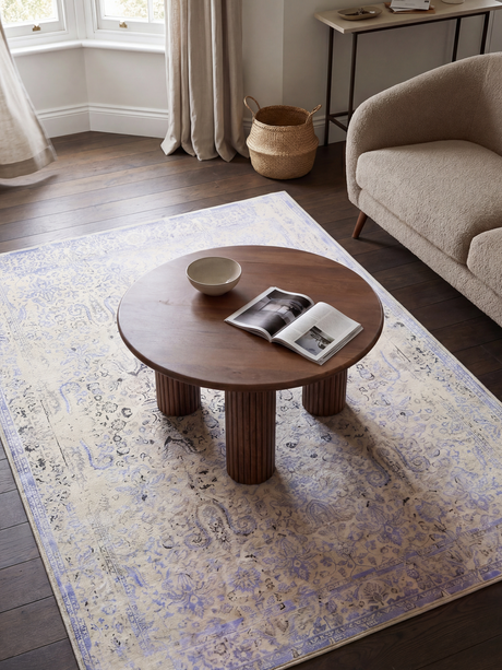 Reza Wool & Bamboo Silk Hand-Knotted Rug