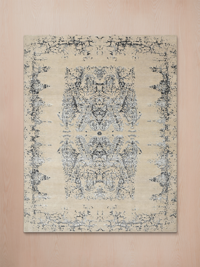 Dalan Wool & Bamboo Silk Hand-Knotted Rug