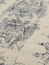 Dalan Wool & Bamboo Silk Hand-Knotted Rug