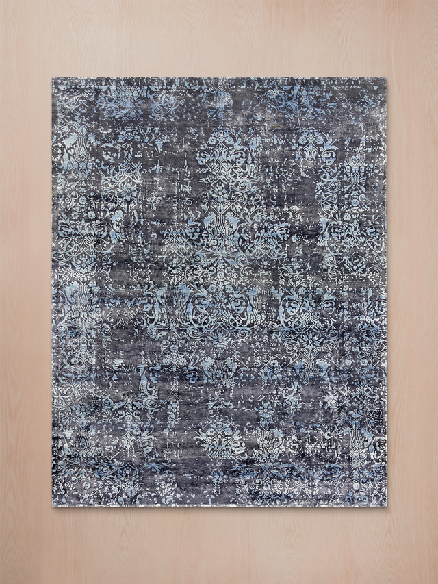 Dorren Hand-knotted Wool & Bamboo Silk Rug
