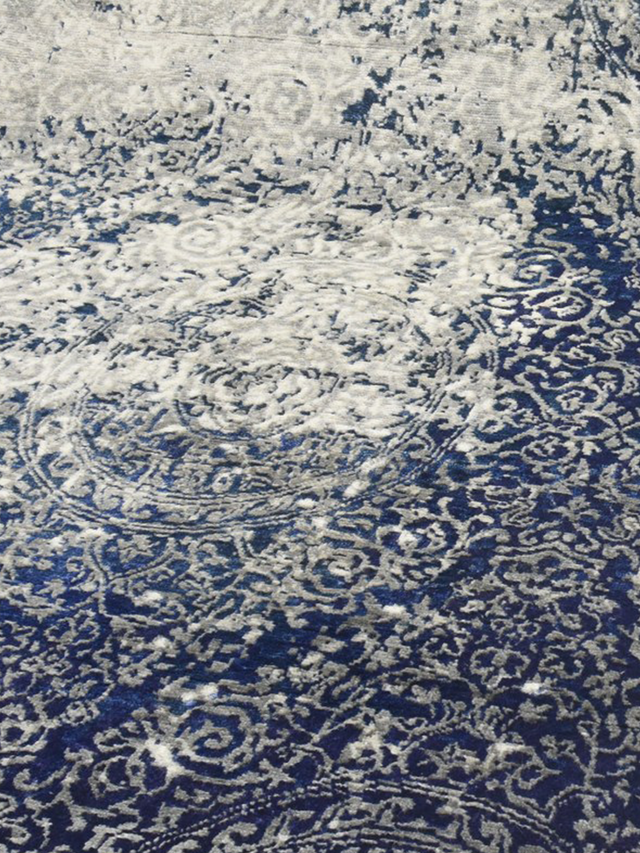 Rylen Hand-knotted Wool & Bamboo Silk Rug