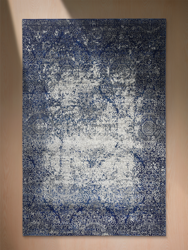 Rylen Hand-knotted Wool & Bamboo Silk Rug