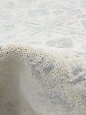 Oryn Wool & Bamboo Silk Hand-Knotted Rug - Beige