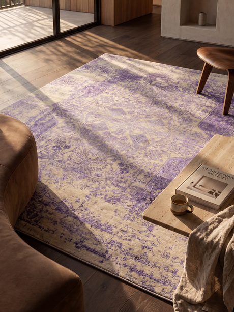 Saru Wool & Bamboo Silk Hand-Knotted Rug