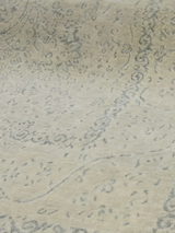 Gara Wool & Bamboo Silk Hand-Knotted Rug - Beige