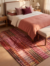 Tavira Hand-knotted Wool & Bamboo Silk Rug - Multi