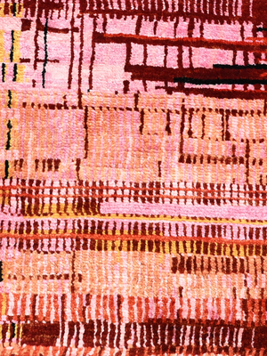 Tavira Hand-knotted Wool & Bamboo Silk Rug - Multi