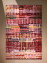Tavira Hand-knotted Wool & Bamboo Silk Rug - Multi
