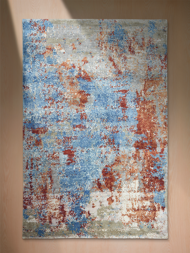 Elvora Hand-Knotted Wool & Bamboo Silk Rug