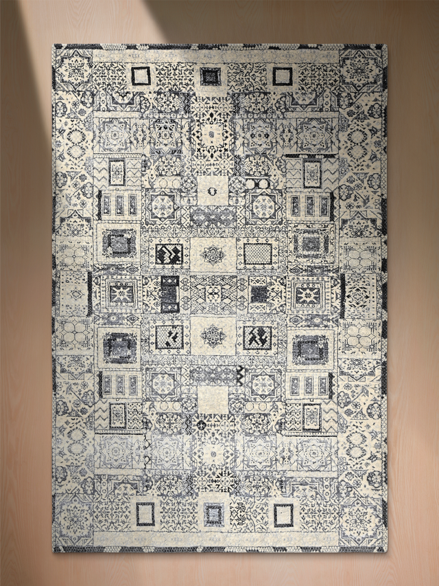 Zand Wool & Bamboo Silk Hand-Knotted Rug