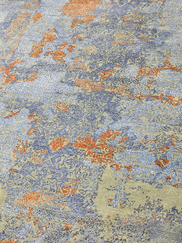 Kairo Hand-knotted Wool & Bamboo Silk Rug