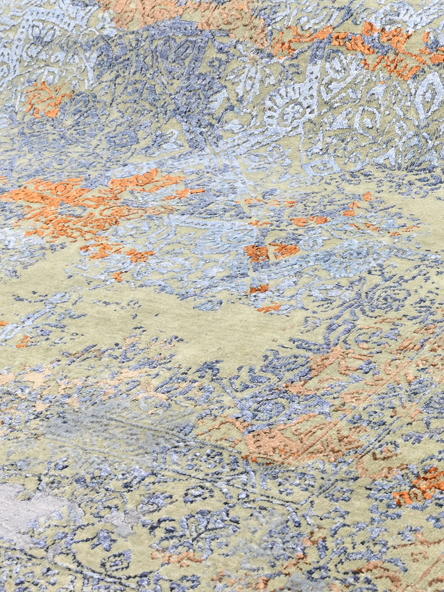 Kairo Hand-knotted Wool & Bamboo Silk Rug