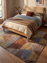 Corvin Hand-knotted Wool & Bamboo Silk Rug - Multi