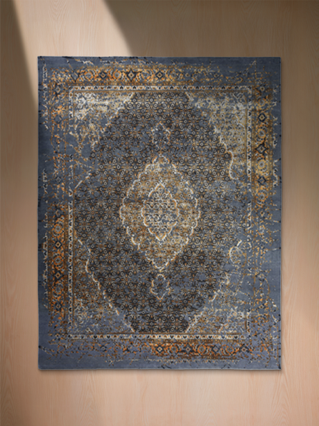 Selka Hand-knotted Wool & Bamboo Silk Rug