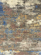 Seriq Hand-Knotted Wool & Bamboo Silk Rug