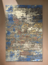 Seriq Hand-Knotted Wool & Bamboo Silk Rug