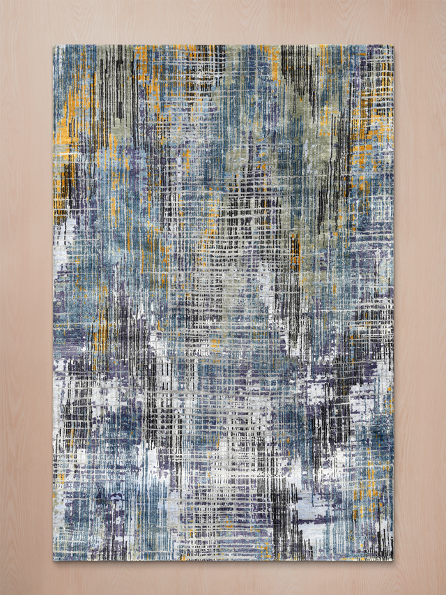 Tavero Hand-Knotted Wool & Bamboo Silk Rug