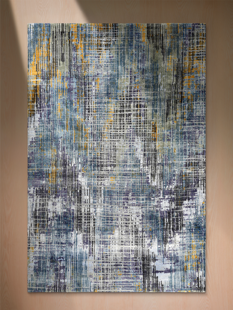 Tavero Hand-Knotted Wool & Bamboo Silk Rug