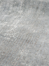Laar Wool & Bamboo Silk Hand-Knotted Rug - Grey