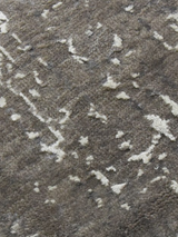 Laar Wool & Bamboo Silk Hand-Knotted Rug - Stone Grey