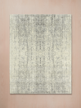Laar Wool & Bamboo Silk Hand-Knotted Rug - Cream