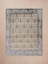 Sorven Hand-Knotted Wool & Bamboo Silk Rug - Beige