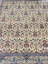 Sorven Hand-Knotted Wool & Bamboo Silk Rug - Beige