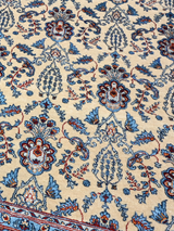 Sorven Hand-Knotted Wool & Bamboo Silk Rug - Beige