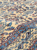 Sorven Hand-Knotted Wool & Bamboo Silk Rug - Beige