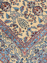 Sorven Hand-Knotted Wool & Bamboo Silk Rug - Beige