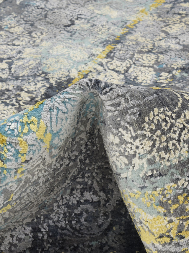 Evara Hand-knotted Wool & Bamboo Silk Rug