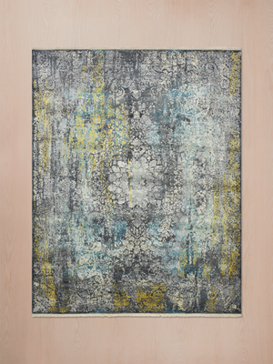 Evara Hand-knotted Wool & Bamboo Silk Rug - Cream