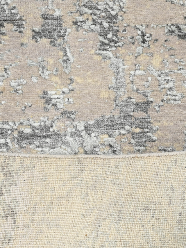 Dan Wool & Bamboo Silk Hand-Knotted Rug
