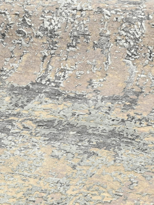 Dan Wool & Bamboo Silk Hand-Knotted Rug