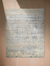 Dan Wool & Bamboo Silk Hand-Knotted Rug