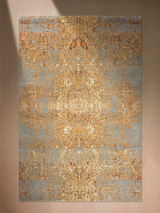 Raul Wool & Bamboo Silk Hand-Knotted Rug