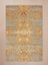 Raul Wool & Bamboo Silk Hand-Knotted Rug