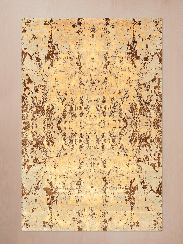 Solan Hand-knotted Wool & Bamboo Silk Rug