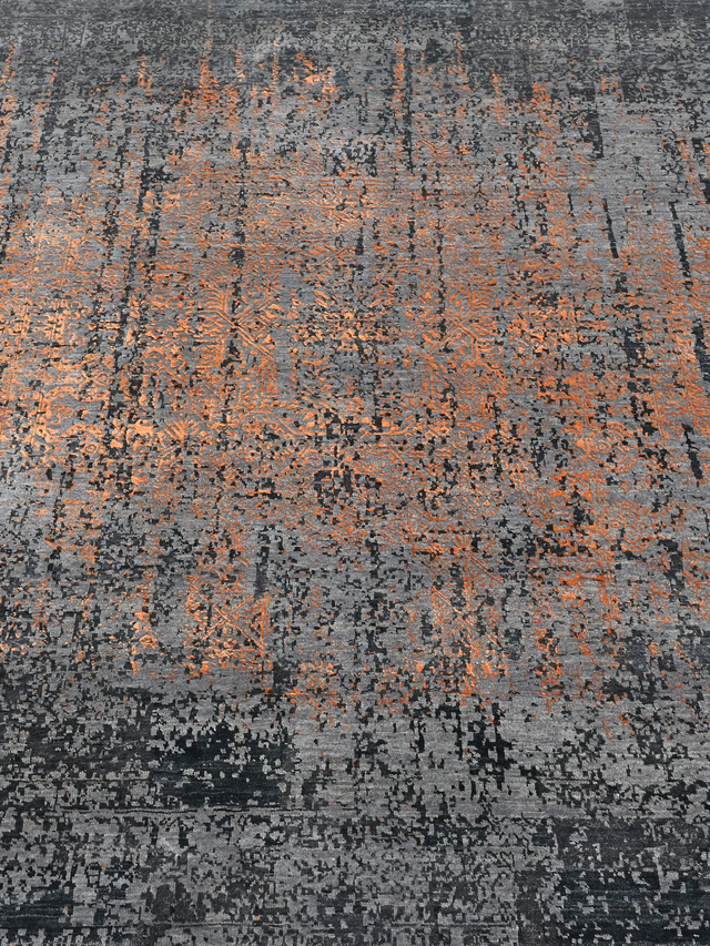 Kaedor Hand-knotted Wool & Bamboo Silk Rug