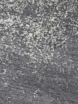 Lioran Hand-knotted Wool & Bamboo Silk Rug - Alloy Grey