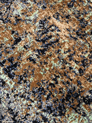 Brevyn Hand-knotted Wool & Bamboo Silk Rug - Brown