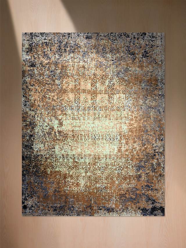 Brevyn Hand-knotted Wool & Bamboo Silk Rug
