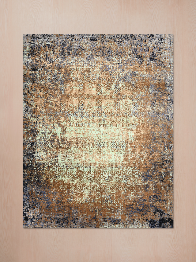 Brevyn Hand-knotted Wool & Bamboo Silk Rug