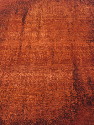 Ossia Hand-knotted Wool & Bamboo Silk Rug - Red
